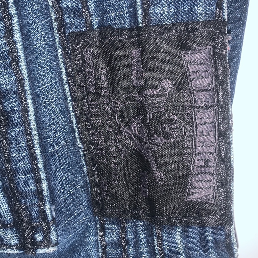 Women’s True Religion Jeans Julie Super T Skinny Size 26 - Picture 3 of 5